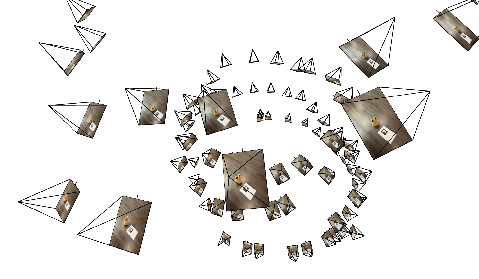 Camera Frustum Visualization 2